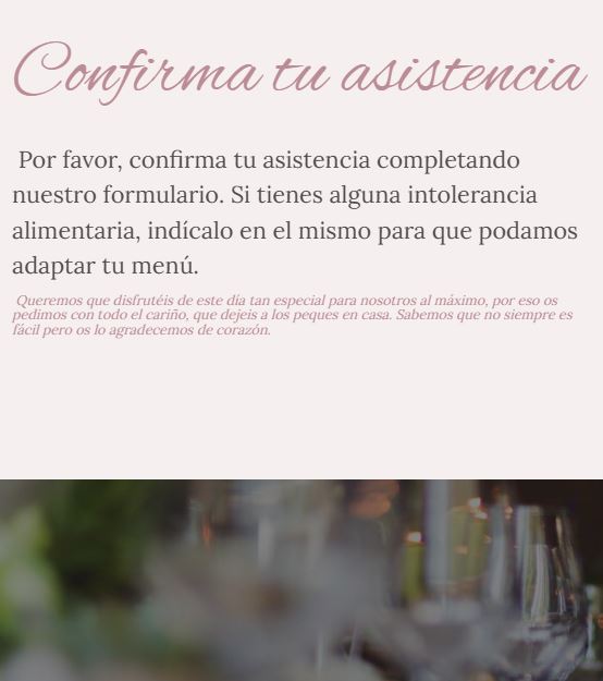 web boda confirmacion